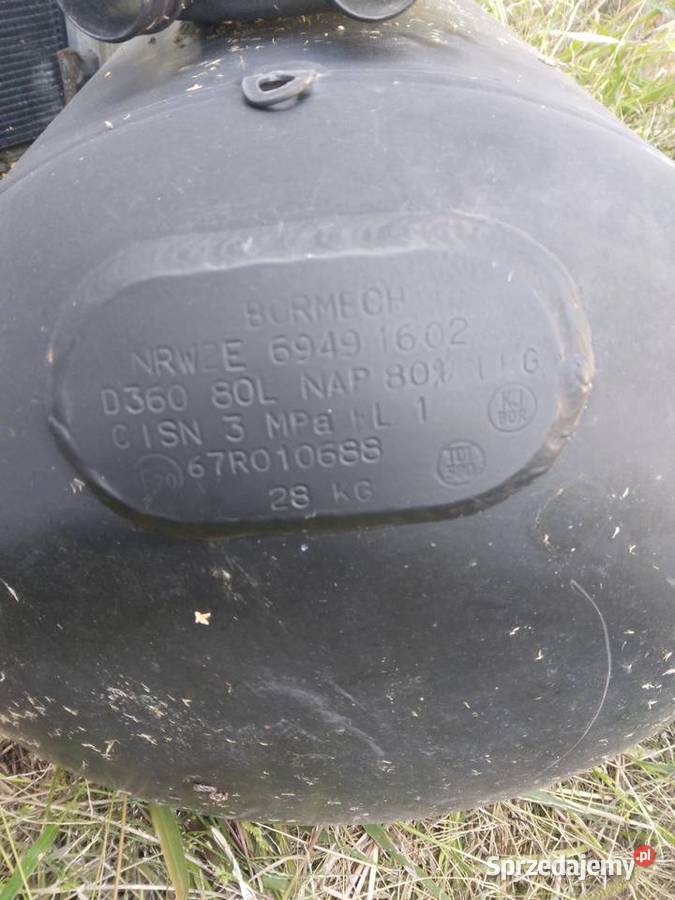 Butla zbiornik lpg 80l 2026 osobowe