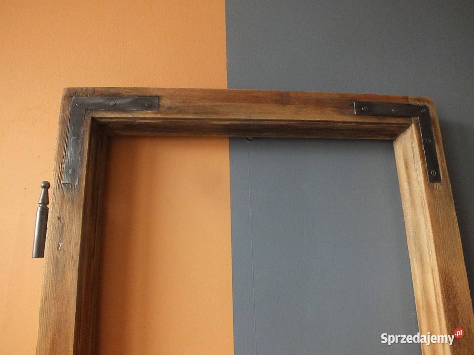 Stare okna drewnianeokoło 192030 piękne Bielawa