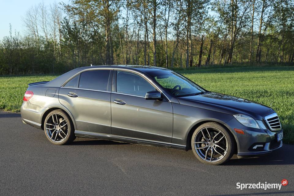 MercedesBenz Klasa E W212 55 Mercedes Benz E550 przyciemniane szyby wielkopolskie sprzedam