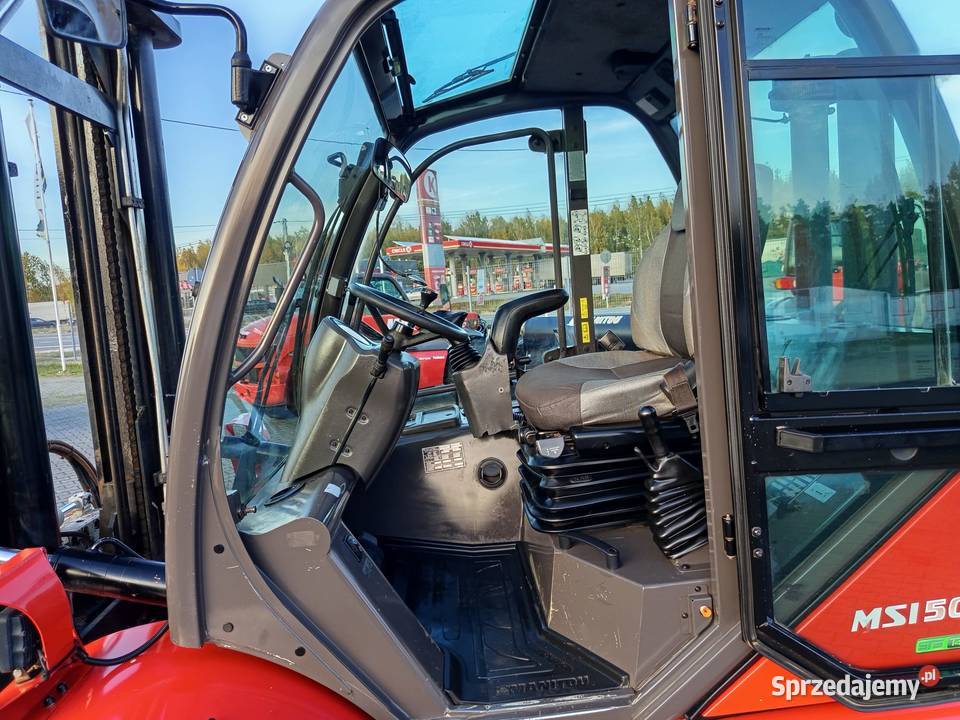 Wózek widłowy terenowy Manitou MSI 50 T TONERO Józefów