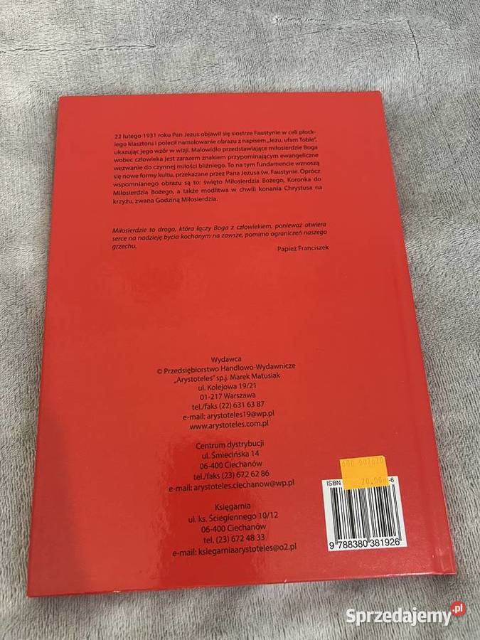 Boże miłosierdzie Joanna Wilder ARYSTOTELES