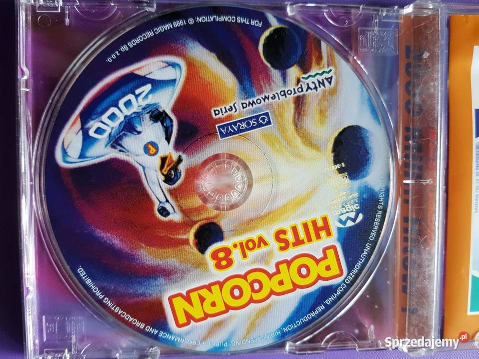 popcorn hits vol8 various cd 2000 mill hitów CD Kielce