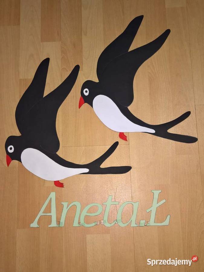 Dekoracje dwustronne wiosennoletnie z brystolu Garwolin