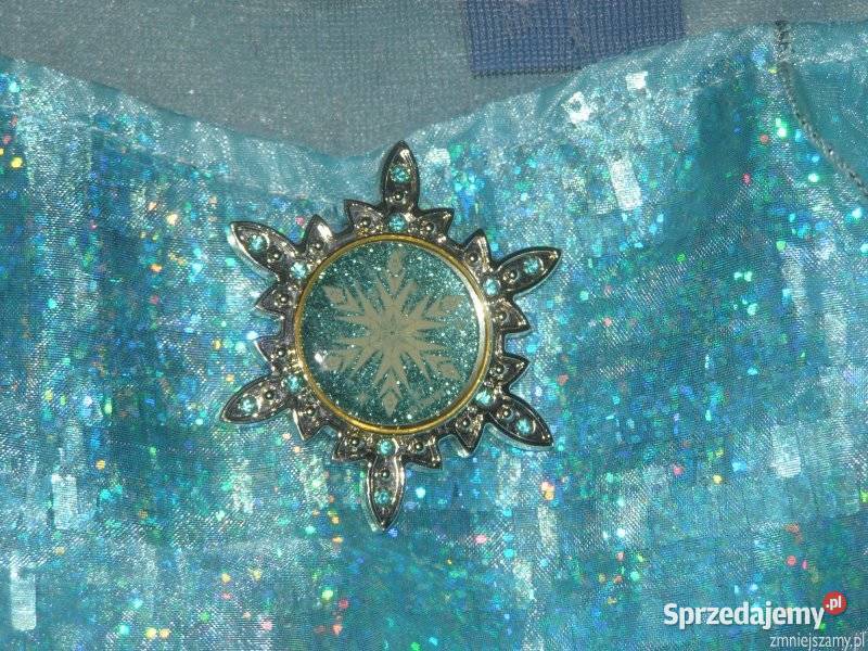 Strój kostium przebranie ELSA KRAINA LODU FROZEN