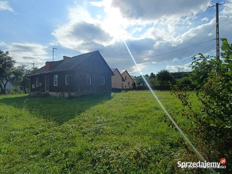 DREWNIANY DOM W DRAGANOWEJ 1200m2 Draganowa