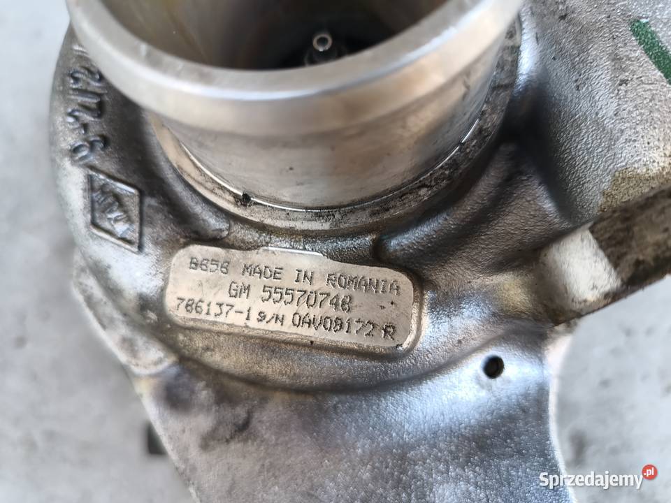 Turbosprężarka Opel 20cdti 160 Insignia Astra GM
