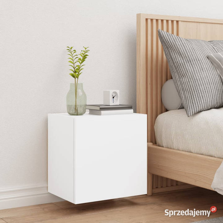 Ścienna szafka TV biała 405x30x40 WM836896 Warszawa