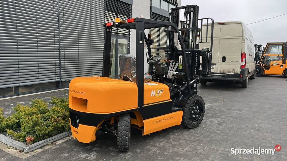 Wózek widłowy duplex 35TGunter Grossmann Wózki widłowe Wózki widłowe