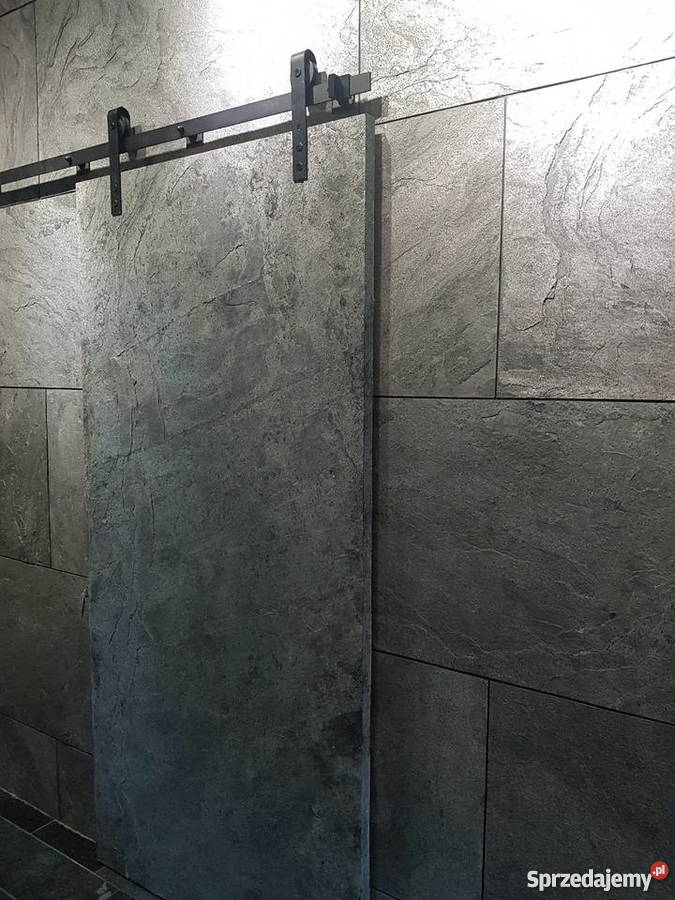 Dekoracyjny fornir kamienny szary antracytowy Wrocław