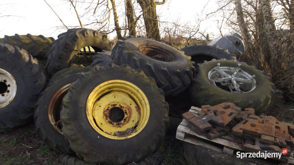 opony koła bliżniaki nieuszkodzony lubelskie Łuków