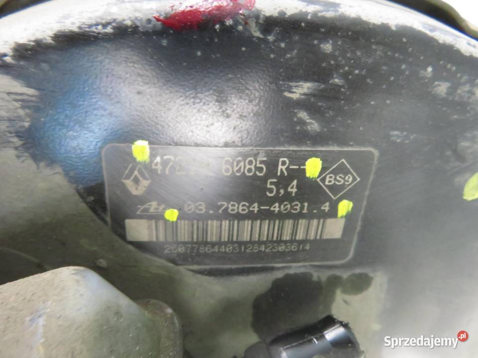 SERWO DACIA DOKKER 15 dCi K9K 612 472106085R