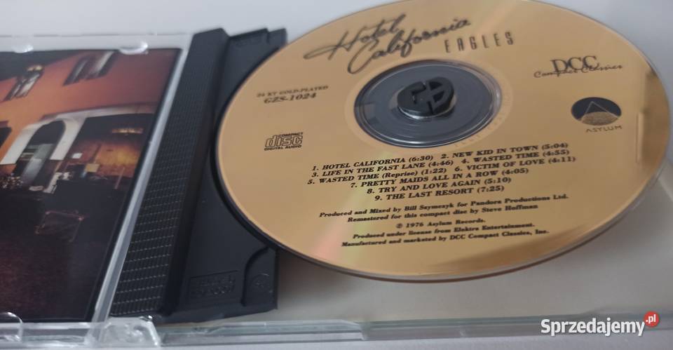 Eagles Hotel California DCC 24KT Gold CD łódzkie Łódź