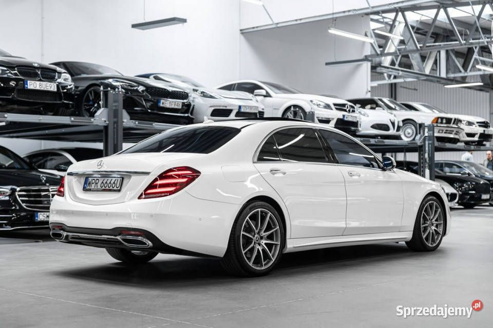 Mercedes S 400 Dociągi Head Up Burmester Motoryzacja Węgrzce