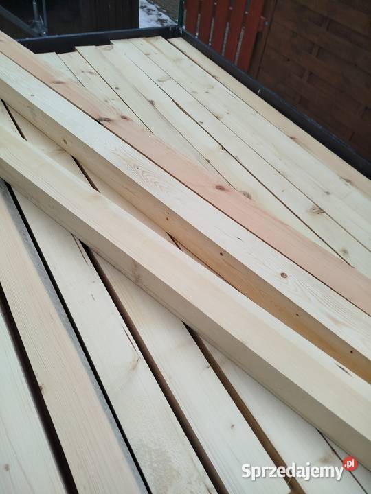 Bale dyle słupki kantówki drewno Augustów