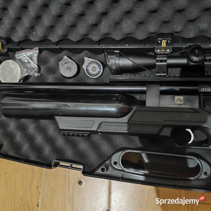 Wiatrówka PCP Aselcon mx8 kaliber 55 Dwa Ruda Śląska sprzedam