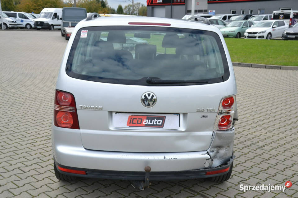 Volkswagen Touran 20 TDI 140 6biegów climatronic Rok produkcji 2007 Touran małopolskie Kęty