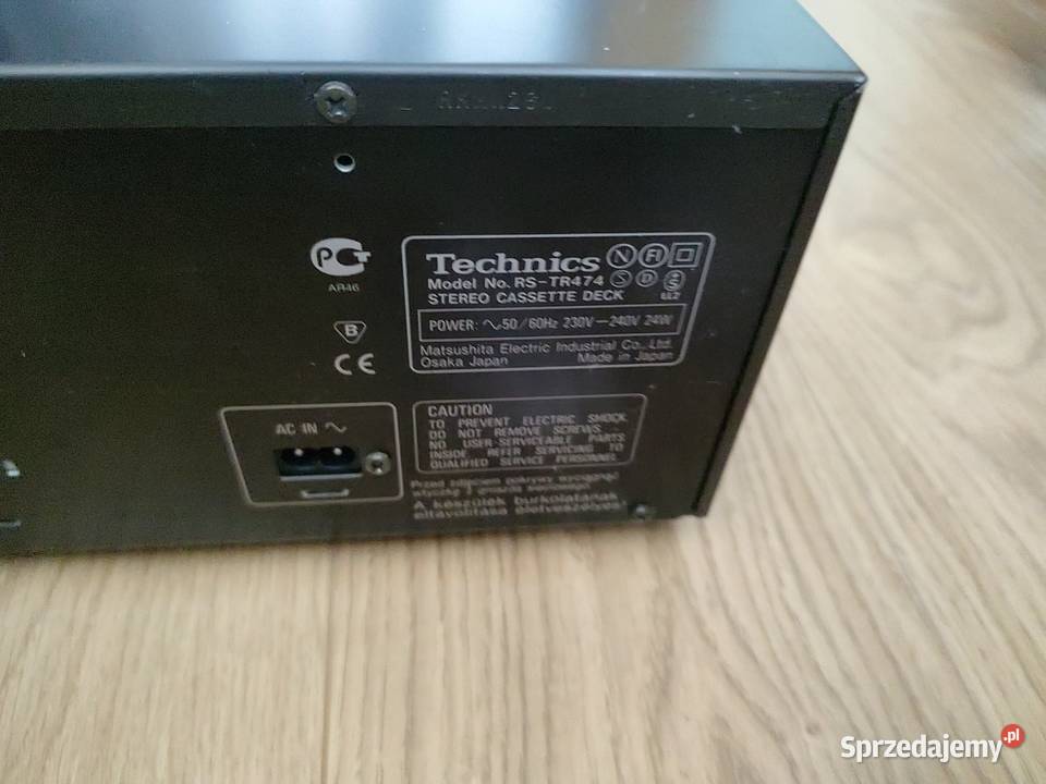 Technics RSTR474 Deck magnetofon Mińsk Mazowiecki