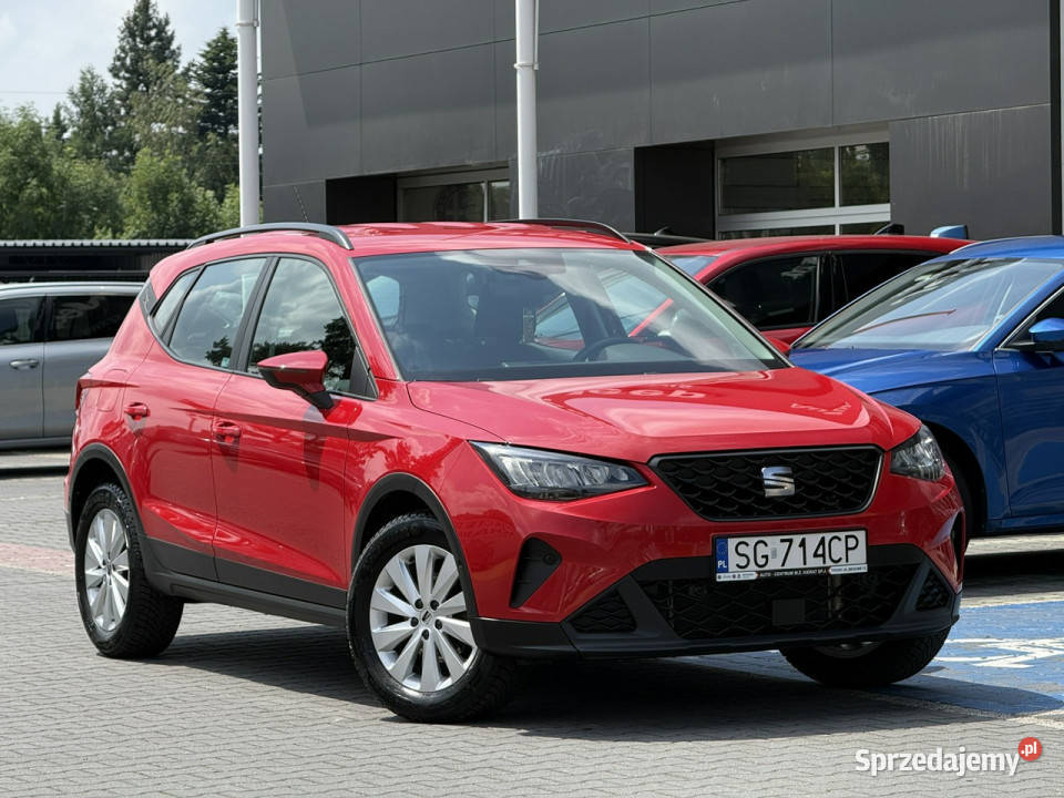 Seat Arona 10 TSI 95 gwarancja cyfrowe zegary 2 benzyna śląskie Tychy