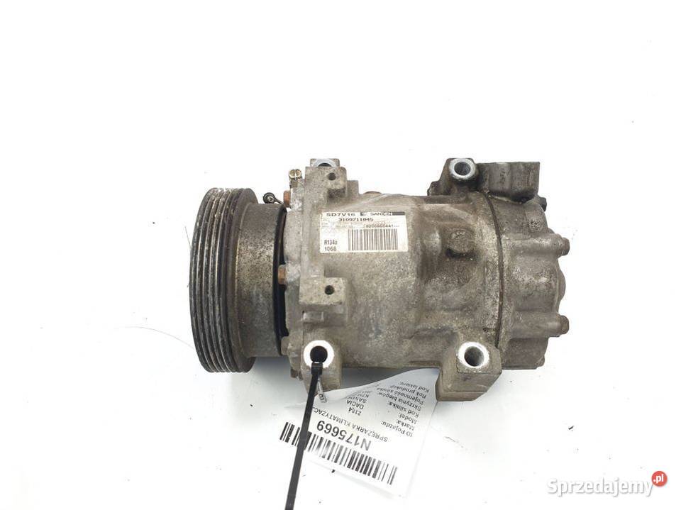 SPRĘŻARKA KLIMATYZACJI DACIA SANDERO 8200866441 kujawsko-pomorskie Lipno sprzedam