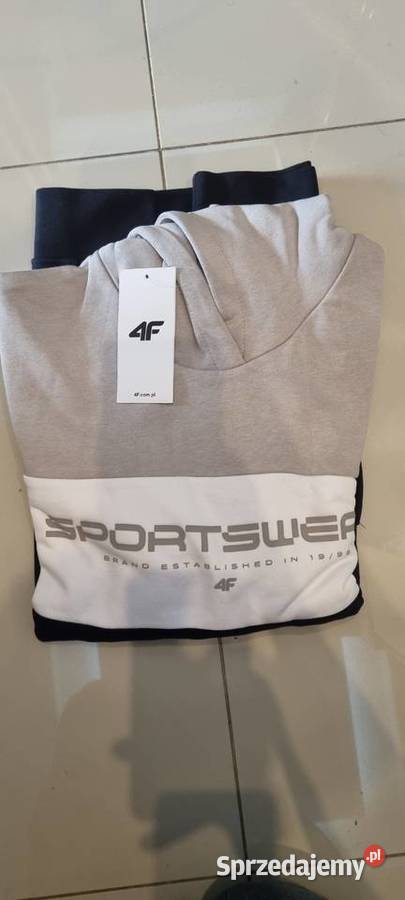 Nowa Bluza dresowa 4F z kapturem męska Legnica