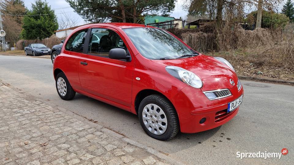 Nissan Micra 2010r 12 benzyna klimatyzacja poduszka powietrzna Bydgoszcz