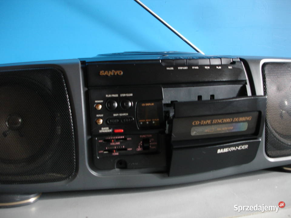Radiomagnetofon z CD SANYO MCDZ16L lubuskie Zielona Góra