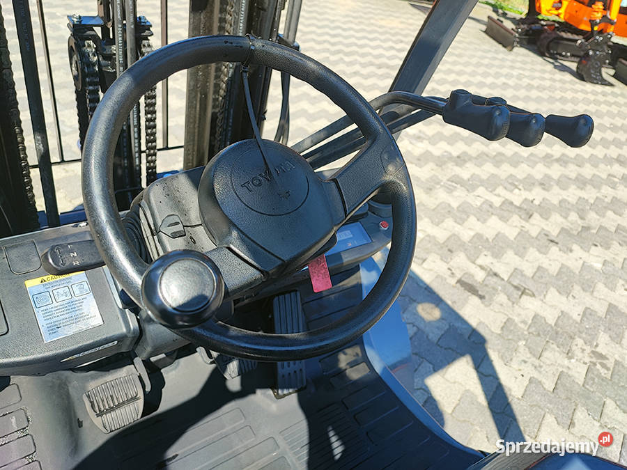 Wózek widłowy Toyota 028FGF25 25 t triplex 43 m Wózki widłowe Kęty