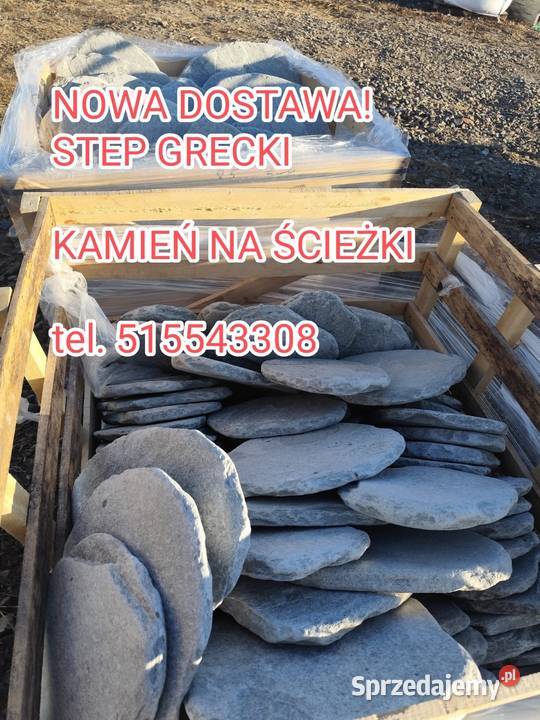 Step Kavala Grecka kamień na ścieżki ogrodowe Roszczep