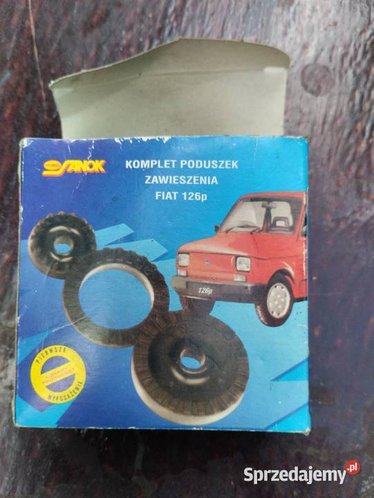 Komplet poduszek zawieszenia fiat126 p Tomaszów Lubelski