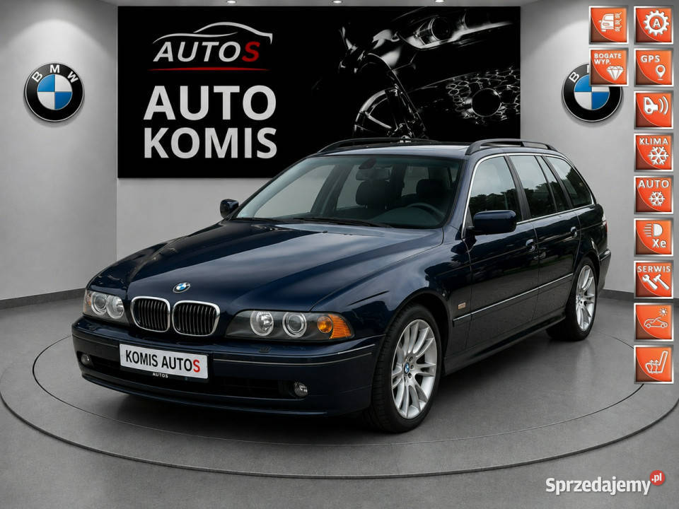 BMW 540 BMW 540i e39 Touring V8 285 Pełne Lift Wrocław