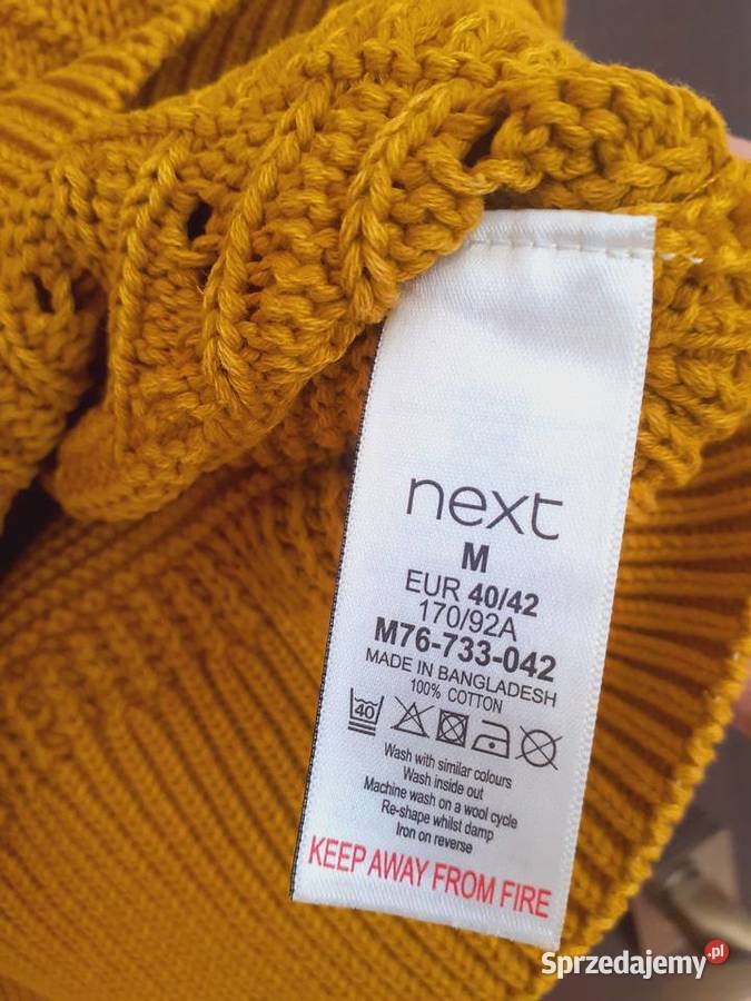 nowy sweter bawełniany Next M Next Gdańsk