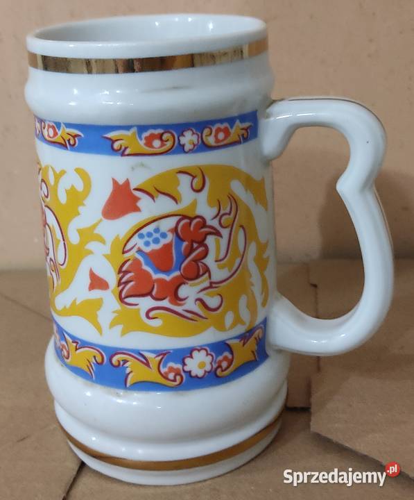 Ceramiczny kufel do piwa Pozostałe Chrzanów