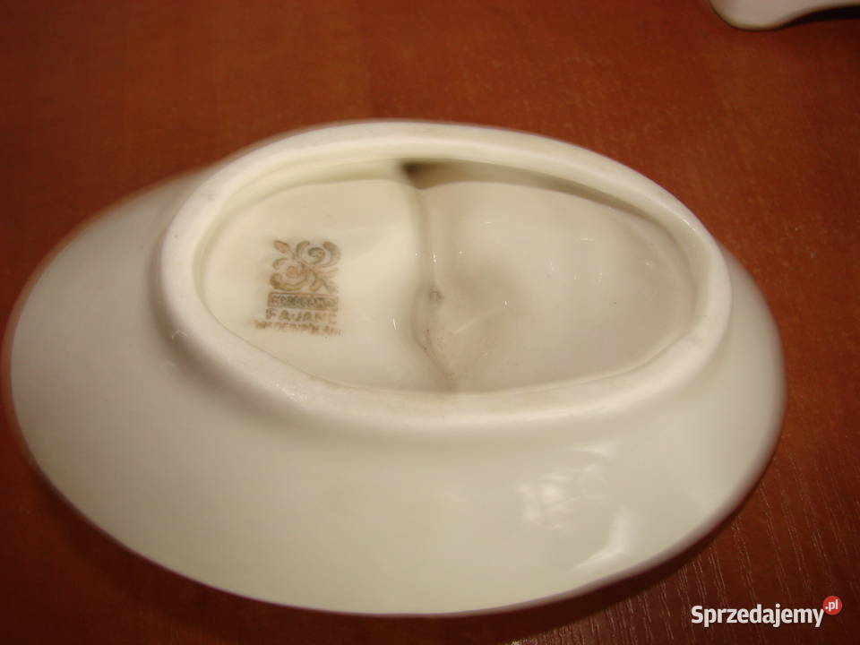 Włocławek fajansowa miseczka na przyprawy PRL pomorskie Pruszcz Gdański sprzedam
