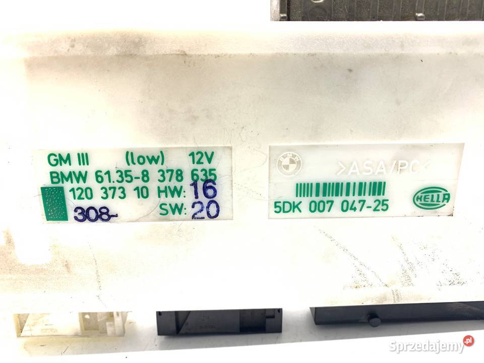 MODUŁ KOMFORTU BMW E39 8378635 Hatchback 9503 osobowe Zestawy naprawcze podkarpackie sprzedam