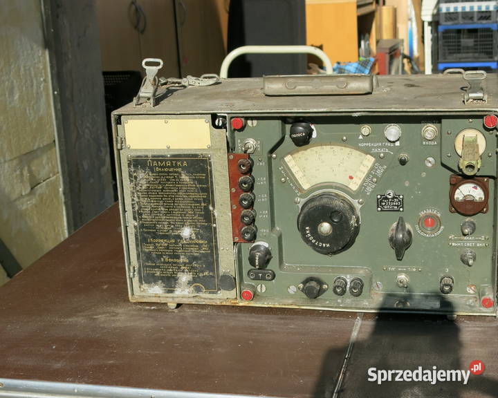 Radiostacja R 311 antena koralikowa słuchawki