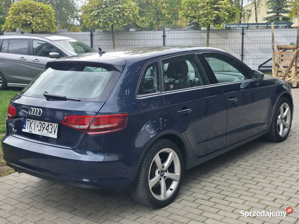 Audi A3 Sportback 14 Benzyna Serwisowany manualna świętokrzyskie