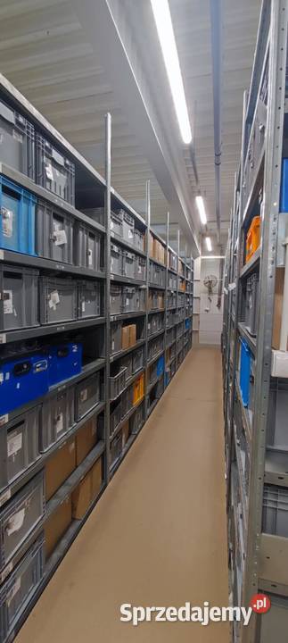 Regały półkowe w zabodowie wielopoziomowej Mielec