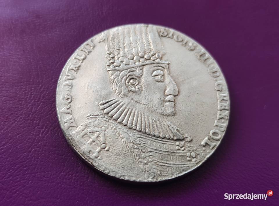 MonetaKopiaTALAR OLKUSKI 1587 ZYGMUNT III WAZA36 Numizmatyka mazowieckie Pruszków