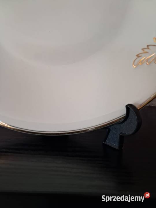 Patera z uchwytami Carl Tielsch Porcelana i szkło Skwierzyna