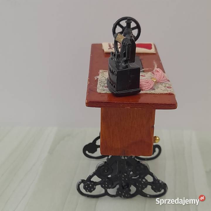 Miniaturowa maszyna do szycia żelazko Lalki i akcesoria Bogatynia