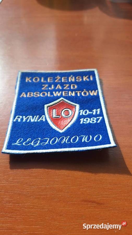 Naszywka absolwentów LO Legionowo unikat mazowieckie
