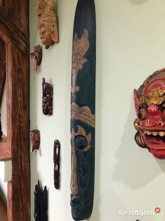 Maska etniczna plemienna Afryka Azja Bali Kraków sprzedam