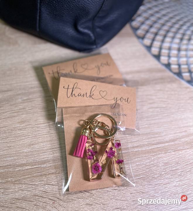 Brelok z literą N Natalka Kielce