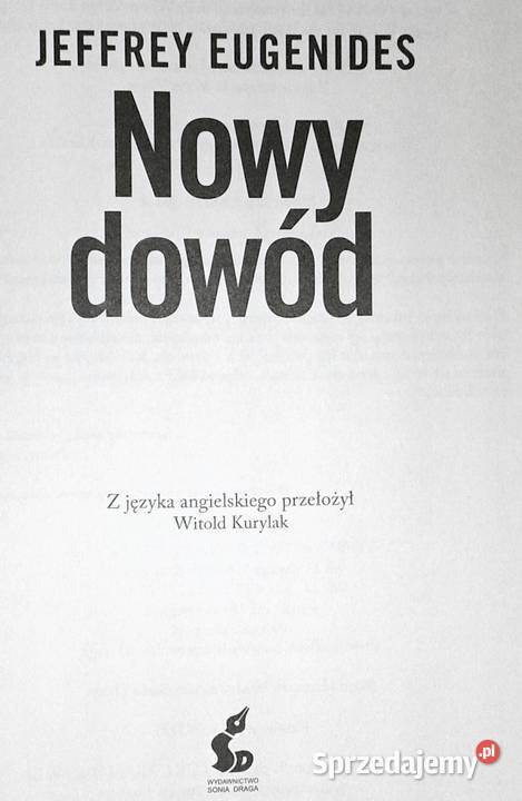 Nowy dowód Jeffrey Eugenides Chełm