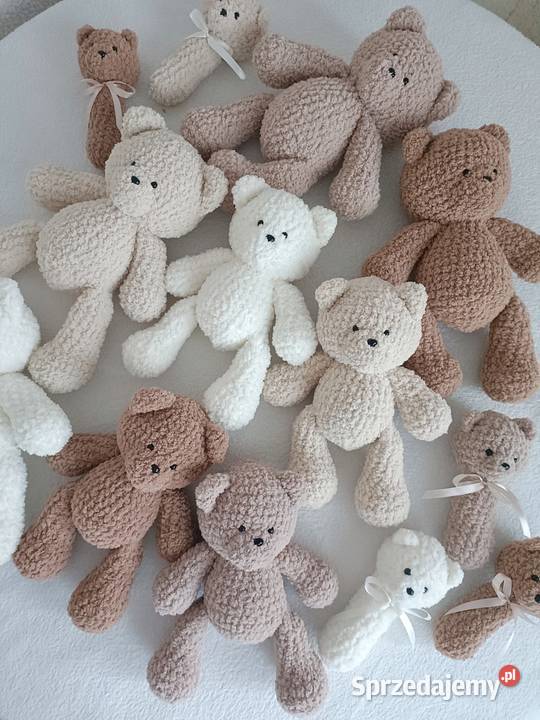 Maskotki szydełko handmade Rzeszów sprzedam