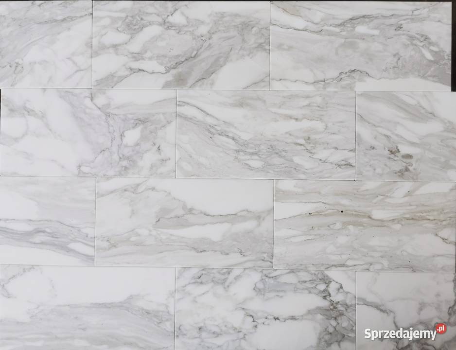 Marmur 152x305x1 Płytki Marmurowe Calacatta Materiały budowlane Poskwitów