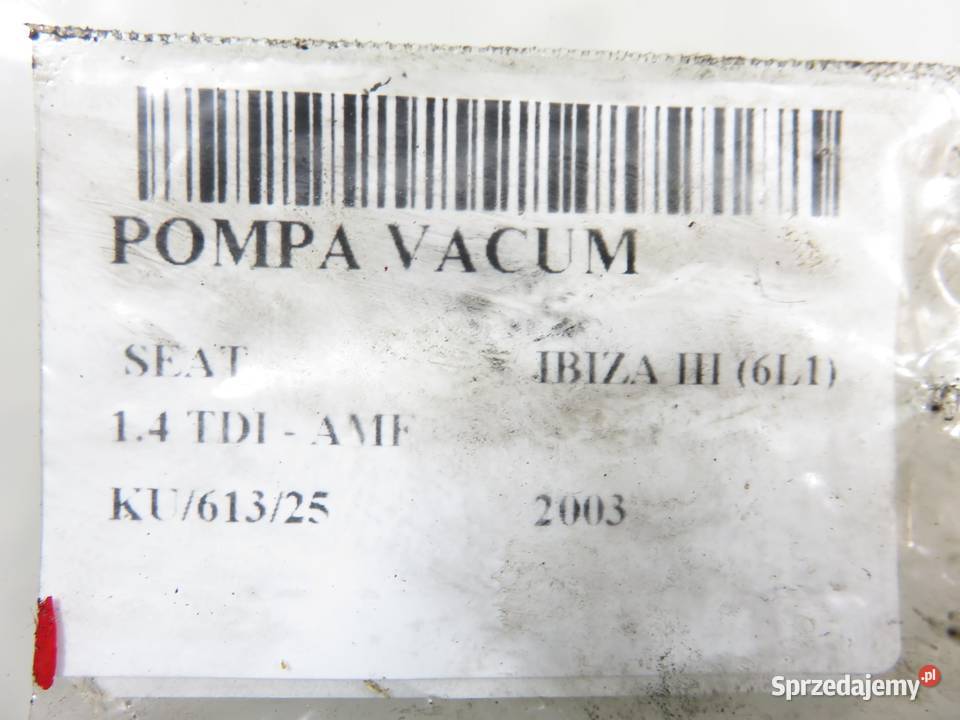 POMPA VACUM SEAT IBIZA III 6L1 14 TDI 75 AMF