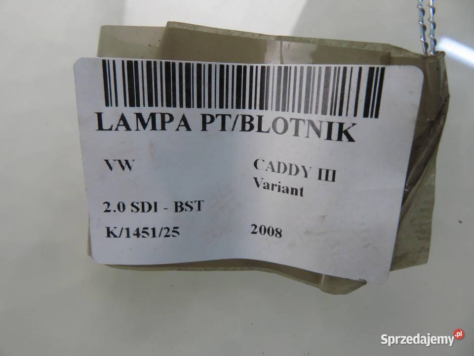 LAMPA PRAWA TYLNA VW CADDY III Variant