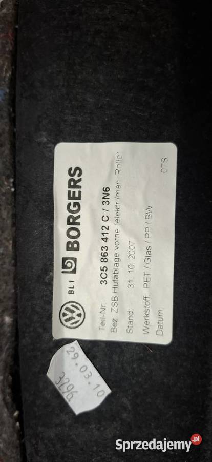 Vw Passat B6 Półka Tylna Półki tylne Sandomierz sprzedam