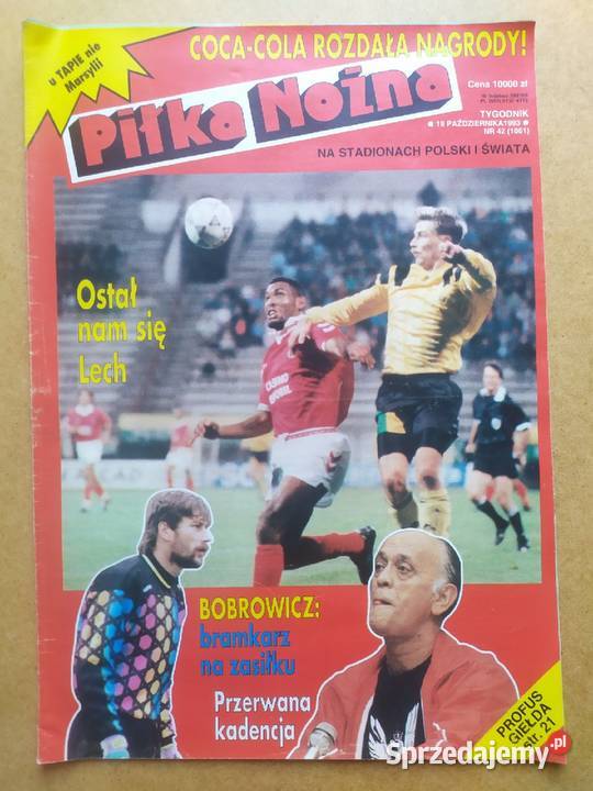 Tygodnik Piłka Nożna rocznik 1993 sprzedam